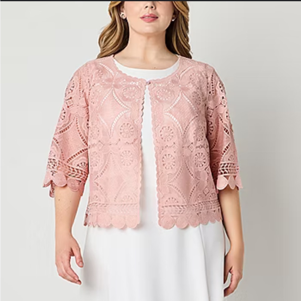 Rabbit Rabbit Rabbit Delicate Pink Lace Blouse